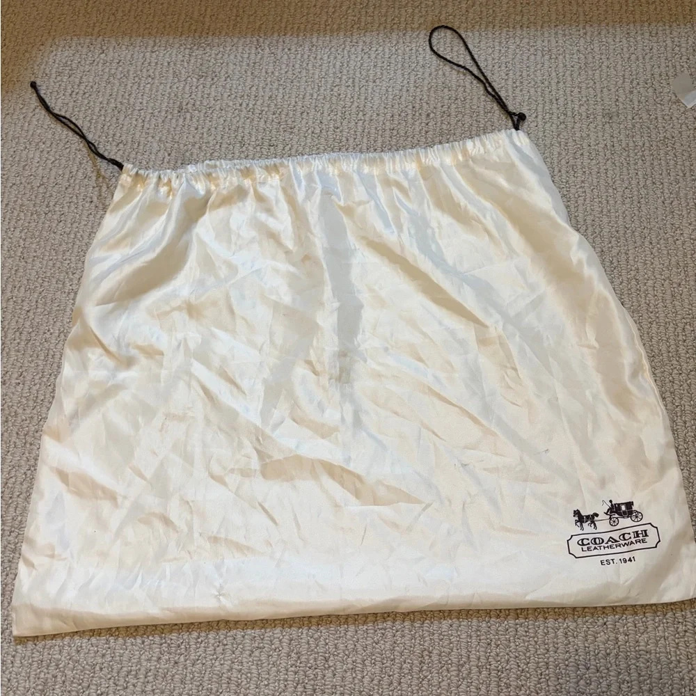 Coach Dakota Crossbody Bag Brown with Blue Studs - Picture 11 of 11